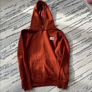 The North Face Men's Burnt Orange Hoodie